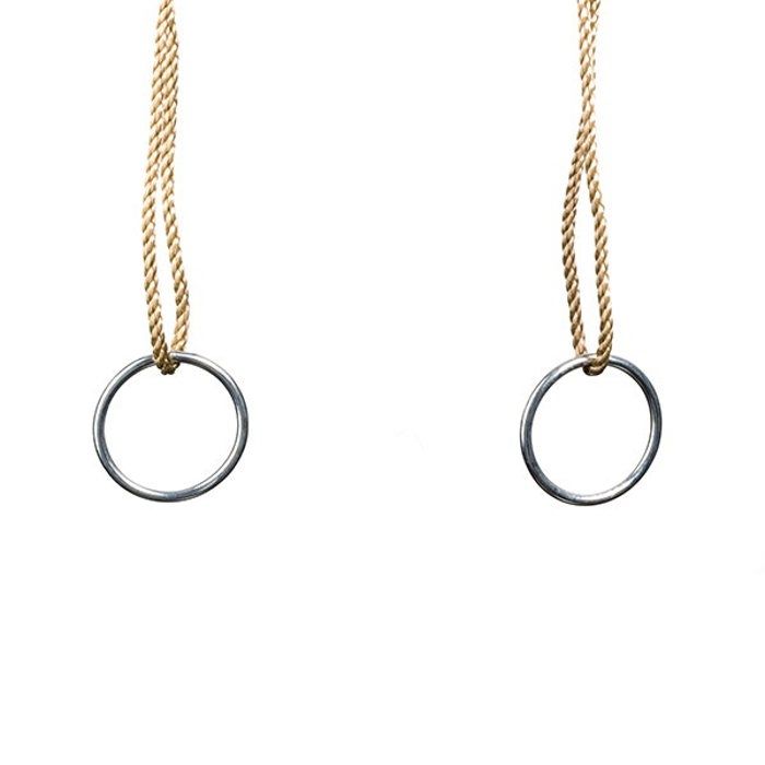 Jeux d'anneaux métal - TRIGANO - pour portique 3 à 3,50m - Garçon et Fille - A partir de 3 ans