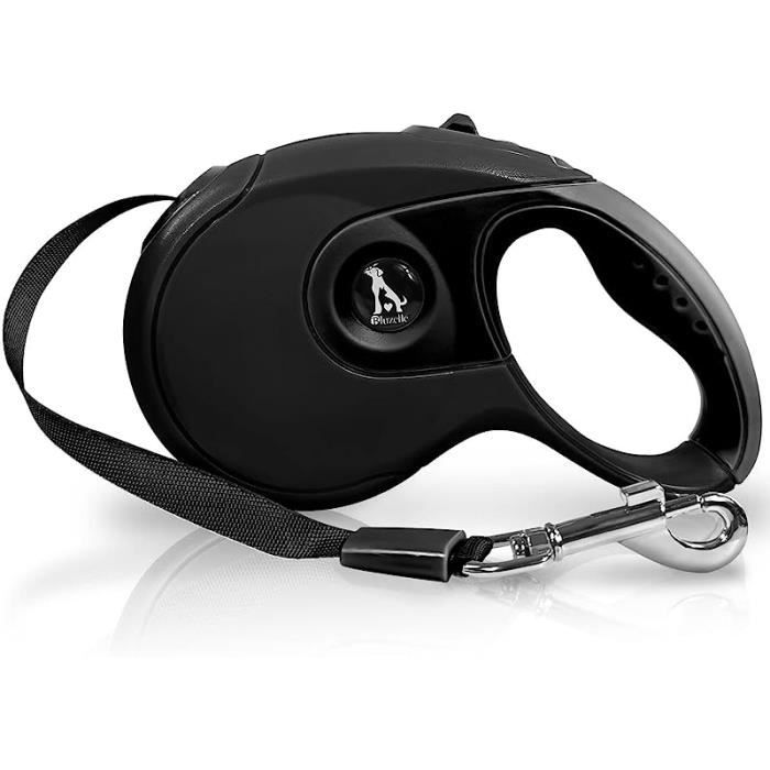Comparer les prix de Laisse Chien - ZGEER - Rétractable - 8m - Noir - Pour Dressage et Promenade