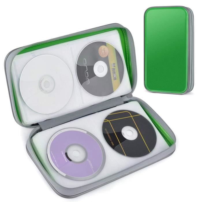 Pochette Cd Tinksky Etui Pour 80 Cd Dvd Stockage De Cd Dvd