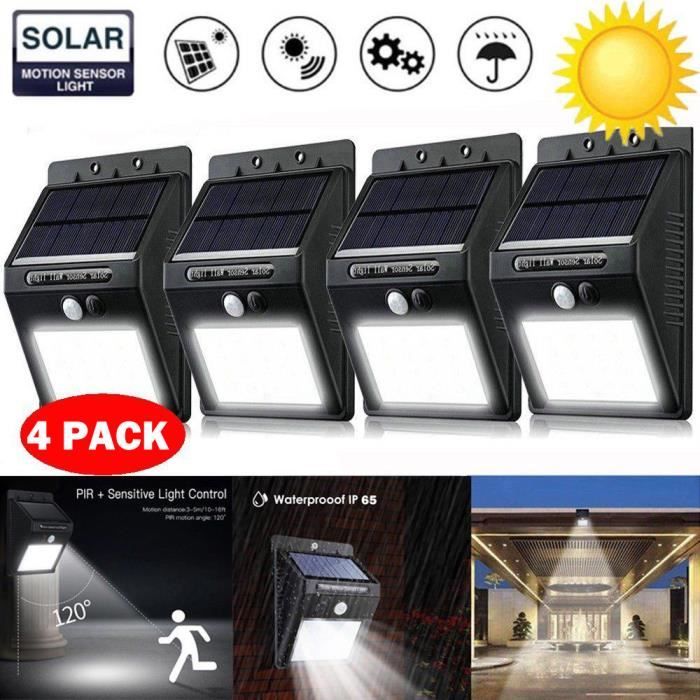 2 en 1 sans fil 20 lampes solaires LED avec Banque de charge de secours