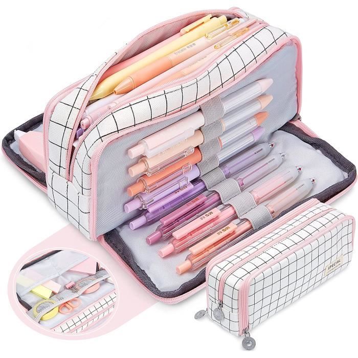 Trousse à Crayons Grande Capacité Avec Motif Cody Rhodes - Compartiments Multiples - Pour école, Bureau, Rangement - Tissu Polyester Et PVC Durable - 7