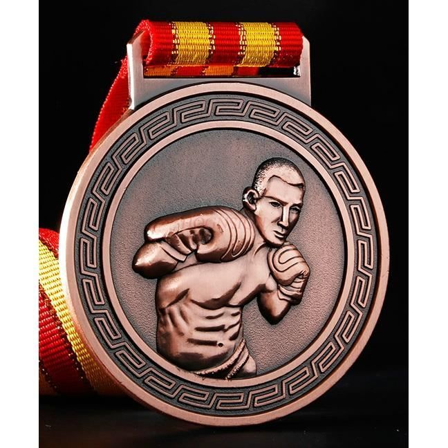 Médaille Boxer Club De France - Strasbourg - XXe Siècle, En Bronze