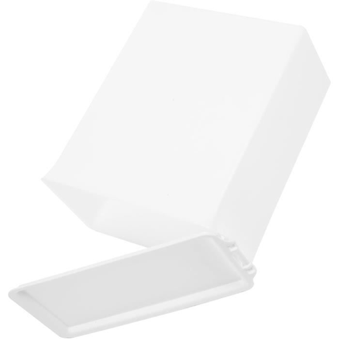 3 Pièces Boîte à Détergent Avec Couvercle, Boîte De Rangement Pour Détergents Avec Étiquettes, Acrylique Organisateur De Détergent Avec 2 Cuillères, Pour Capsules De Lessive, Boules De Séchage