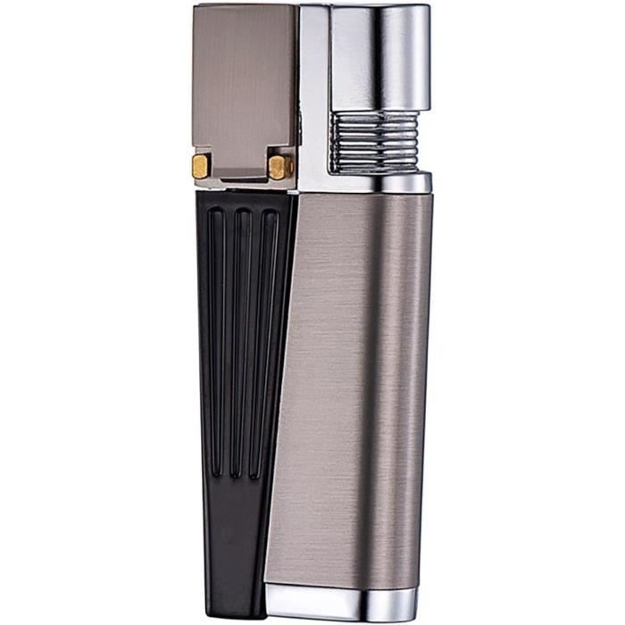 Briquet Torche Butane VIPAVA 2024 - Allumage Silencieux, Coupe-Vent, Flamme Réglable