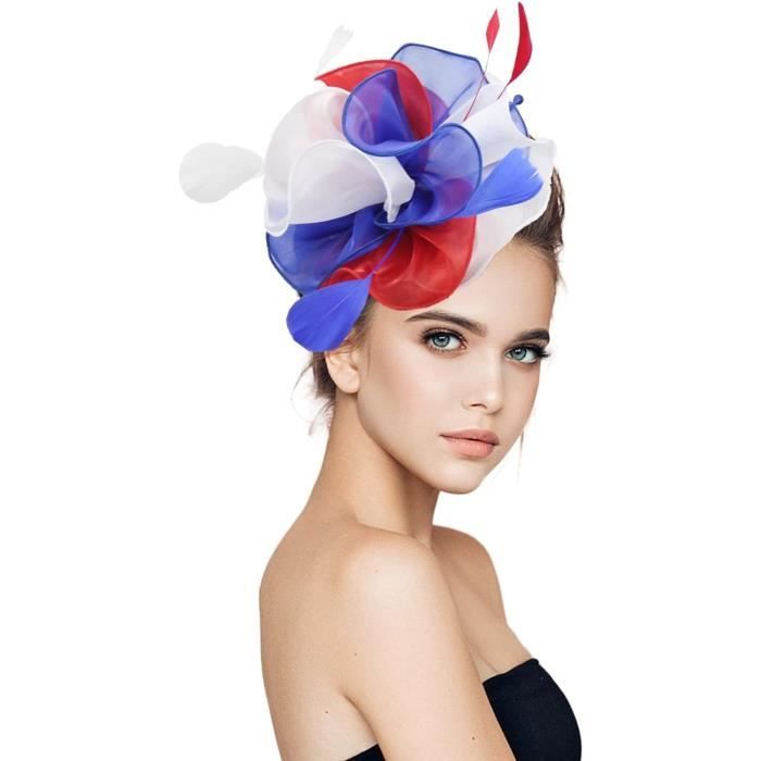 Chapeau Bibi Élégant En Maille Pour Femme – Pince à Cheveux Incluse, Parfait Cocktail, Mariage, Fête