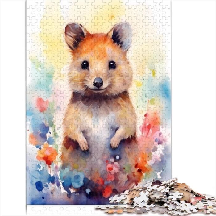 Puzzle 1000 Pièces QUOKKA – Hôtel Budapest, Version Premium Avec 321 énigmes, Détails Immersifs, Cadeau