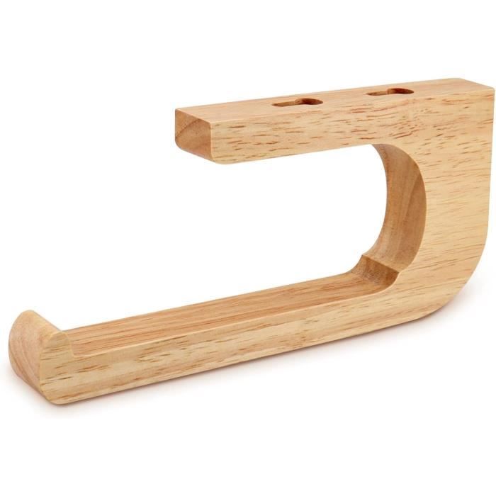 Support Rouleau Essuie-Tout Bloomingville En Bois Naturel - Élégant Et Pratique Pour Cuisine
