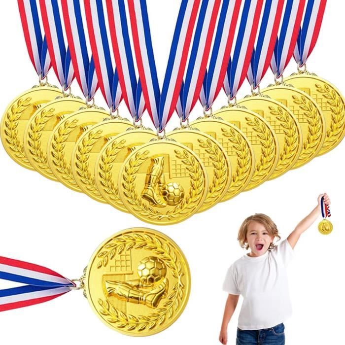 Médailles De Bowling – 6 Pièces – Or, Argent, Cuivre – Ruban Amovible – Pour Compétitions, Jeux, Récompenses Sportives