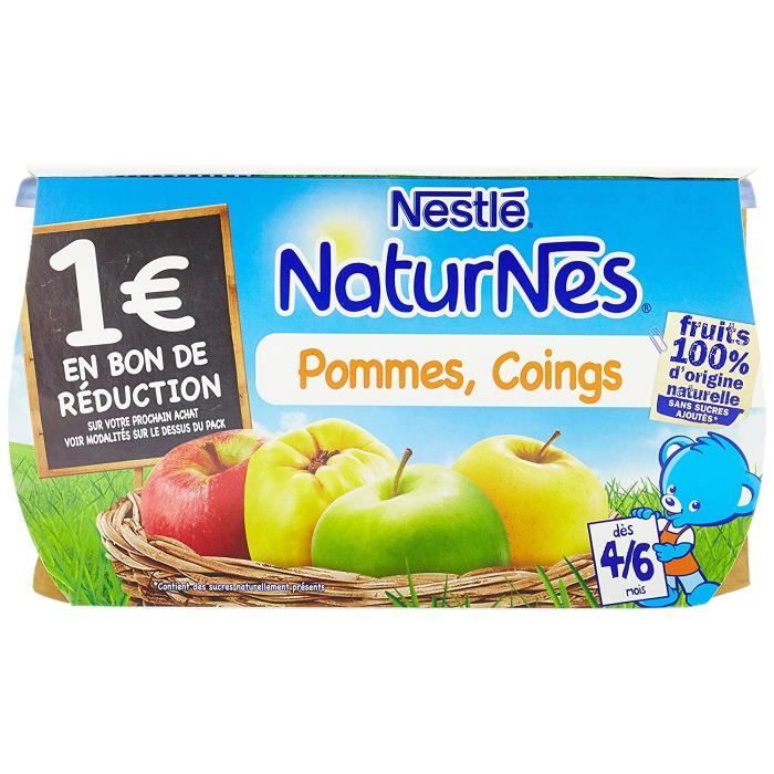 Nestle Bebe Naturnes Compote Pommes Coings Des 4 Mois 4 X 130g Lot De 3 Cdiscount Puericulture Eveil Bebe Nestle Bebe Naturnes Compote Pommes Coings Des 4 Mois 4 X 130g Lot De 3 Cdiscount Puericulture Eveil Bebe