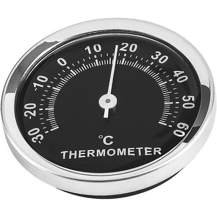 Thermomètre Mural intérieur Mini thermomètre Rond Thermomètres