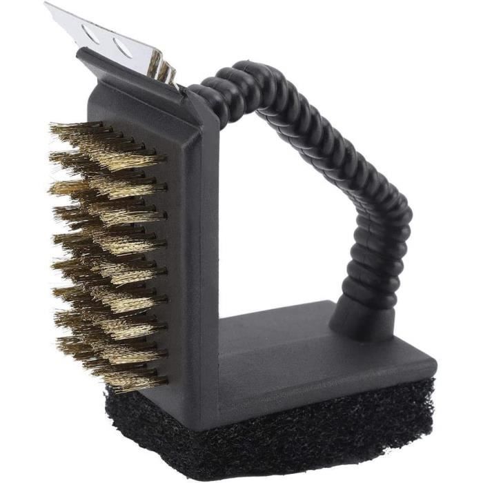 Brosse à Barbecue Grillart 45,7 Cm - Poils Métalliques Denses & Double Grattoir - Nettoyage Ultra Efficace Pour Grils Gaz Et Charbon