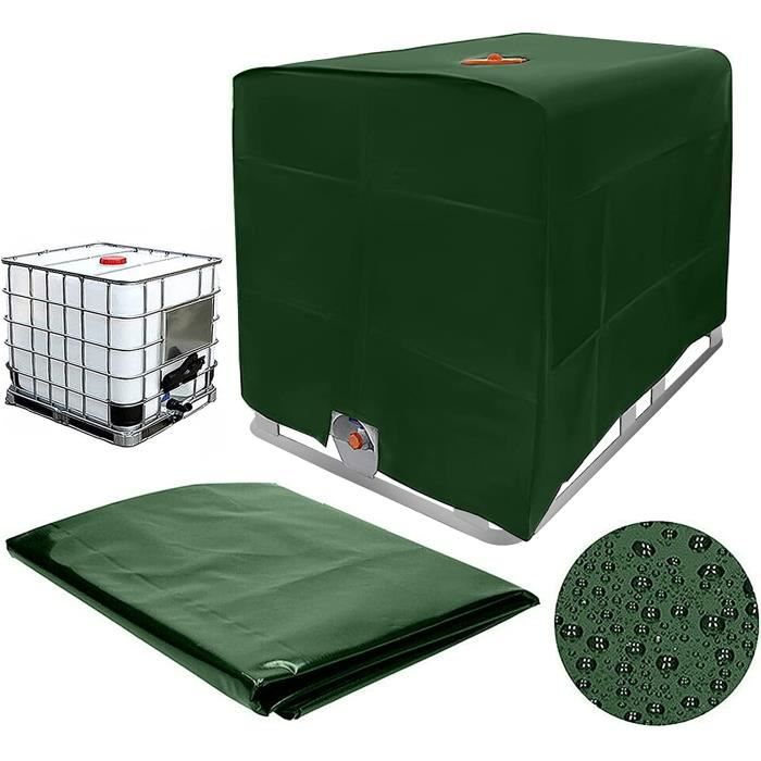 Bache pour Cuve 1000L IBC Bâche de Protection Solaire pour réservoir d