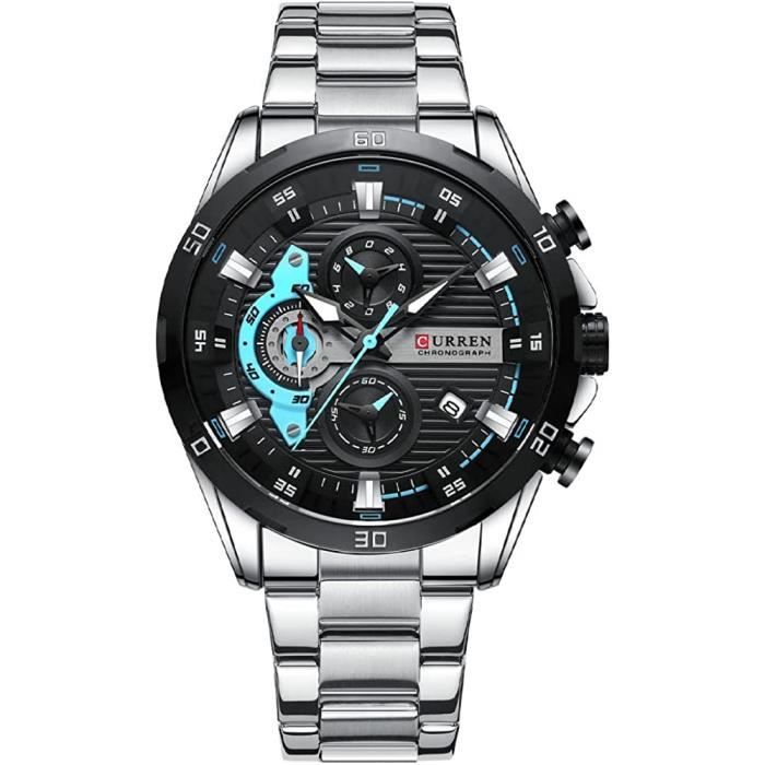 CURREN - Montre à Quartz Pour Hommes, Tendance, Top Marque De Luxe, Horloge Masc