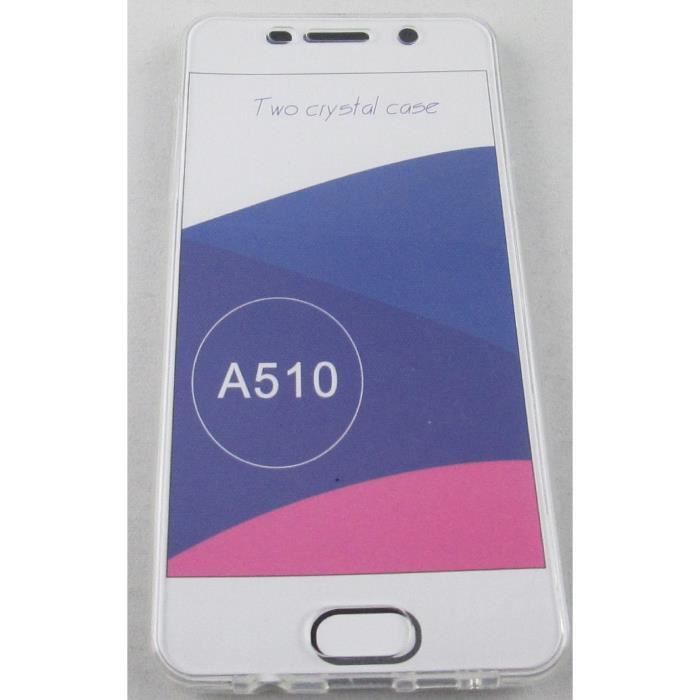 Coque Samsung Galaxy A5 2016 Transparente Avant Arriere Achat Coque Bumper Pas Cher Avis Et Meilleur Prix Cdiscount