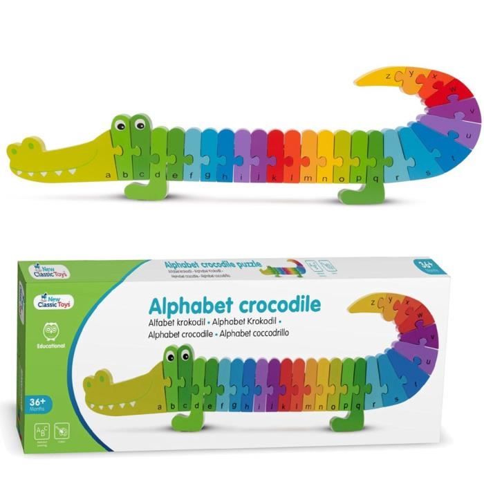 alphabet crocodile