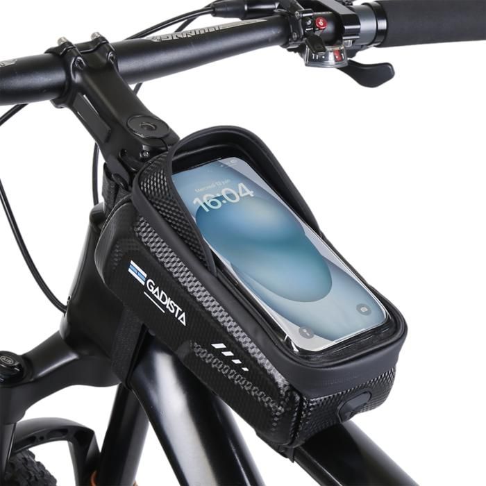 Vélo avant Tube Sac imperméable triangulaire Mountain Vélo Cadre Support Pour Clés