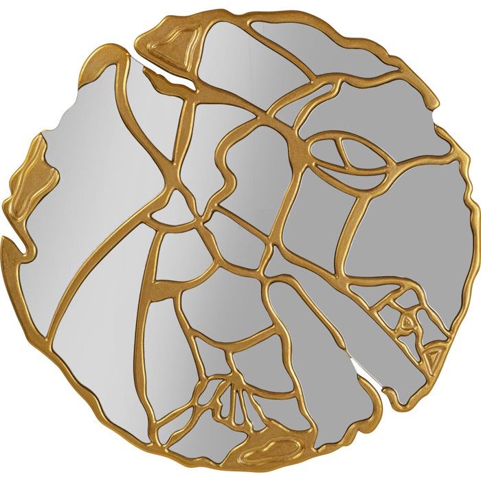 Miroir Pieces 100cm doré Kare Design Miroir Pieces 100cm doré Kare Design