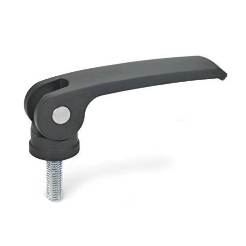 Tendeur De Fermeture GN 851–320 T2 Ganter – Galvanisé Bleu Passivé, Force 3200 N, Réglable