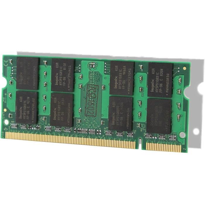 Modulo RAM Hynix 2GB DDR2 667 MHz SO-DIMM Per Laptop – PC2-5300 CL5