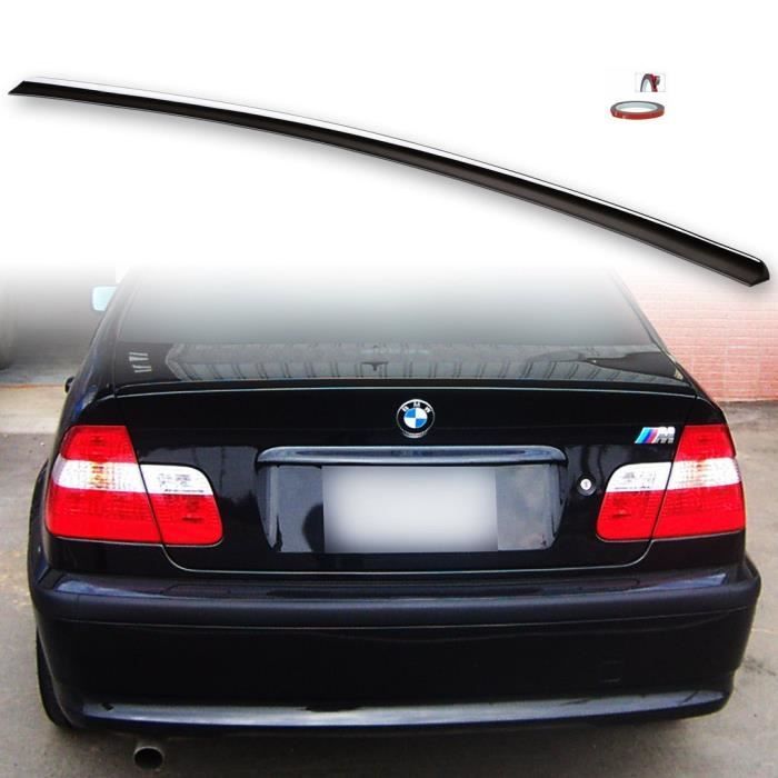 BECQUET DE COFFRE LOOK M3 NOIR BRILLANT POUR BMW SERIE 3 E46 BERLINE DE 1998 A 03/2005