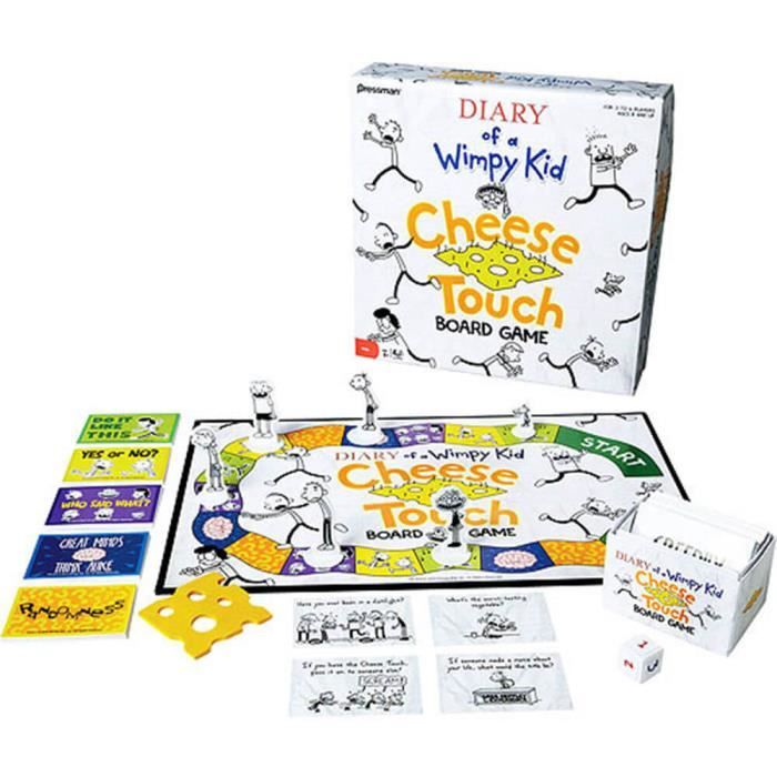 Diary of a Wimpy Kid Cheese Touch Board Game Cdiscount Instruments de