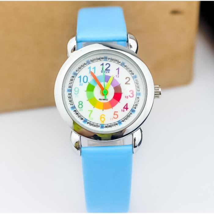 Ayybboo Montre Enfant Numérique Garçon Fille,Montres Digitale Sport Avec LED 7 Couleurs Lumineuse,Étanche 30M,Alarme,Chronomètre,Date,Cadeaux Pour Enfants