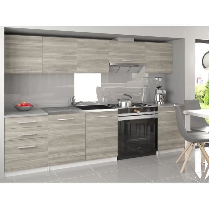 BONA Mini  Cuisine Complète Modulaire + Linéaire L 180cm 5 pcs