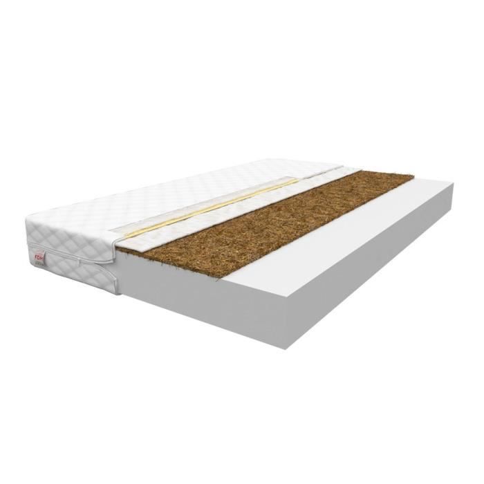 Matelas En Mousse Baby Coco 90x190 Enfant Simple 90x190 Cdiscount Maison