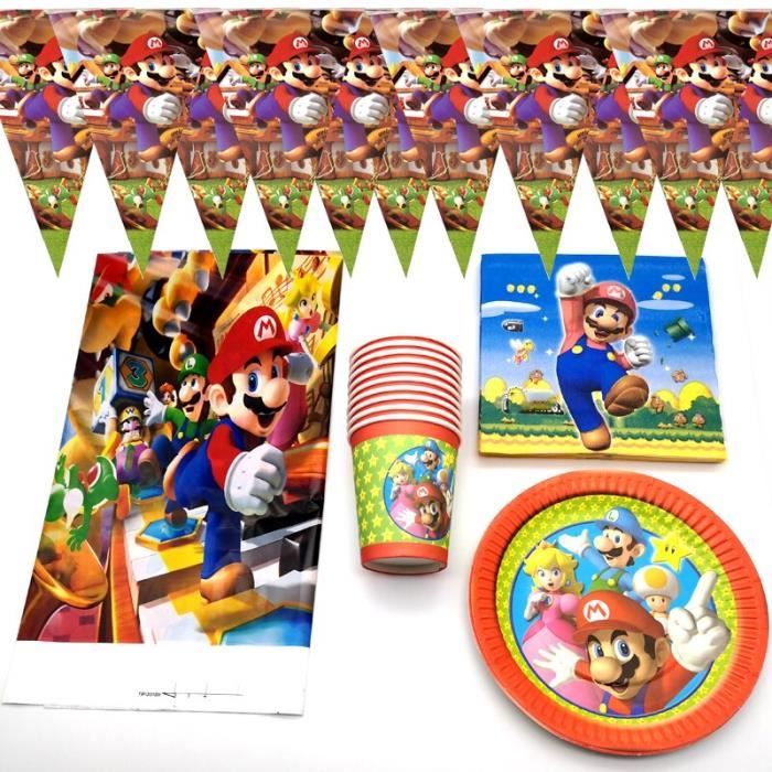 Kit Anniversaire Mario Cdiscount Kit Anniversaire Mario Cdiscount