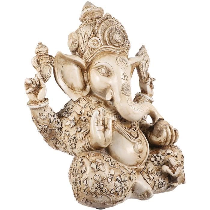 Collier Argenté Avec Pendentif Ganesh éléphant - 45 Cm - Neuf Sans Emballage