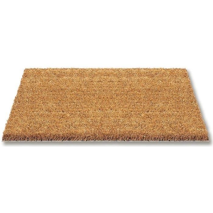 Paillasson uni - 40x60 cm - Style Classique - Coloris naturel