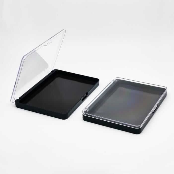 2 Palettes à Fard à Paupières Vides - Petites Boîtes Acrylique Avec Plaques Aluminium, Pour Maquillage DIY