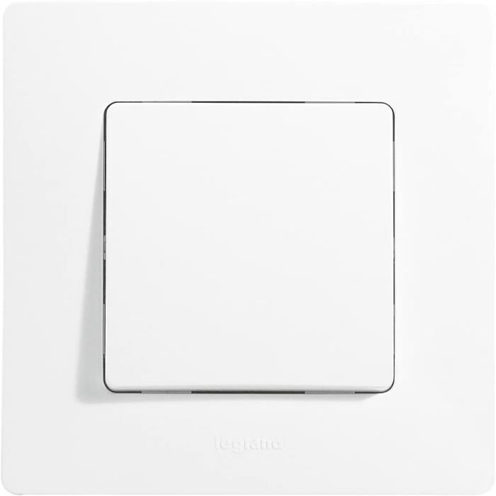Interrupteur Va-et-vient Complet Niloé Blanc Legrand Réf. 96500 - Neuf Sous Emballage, Pour Installation électrique