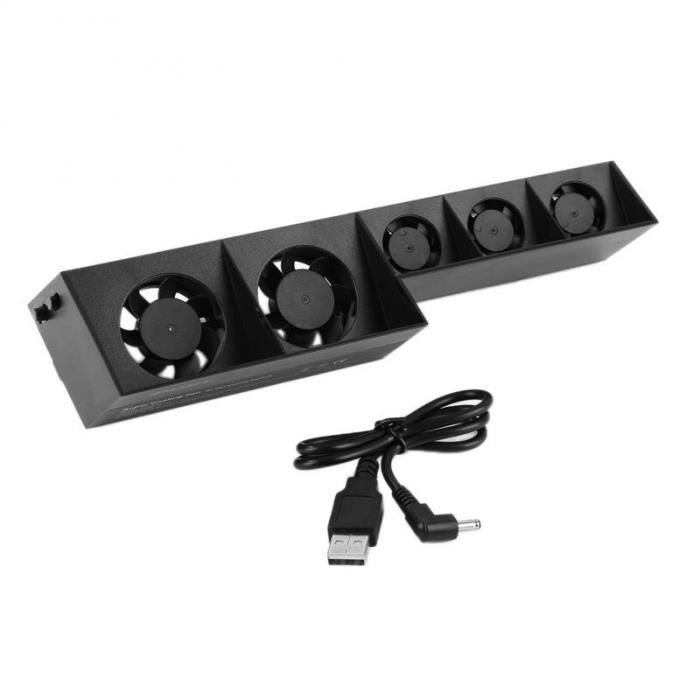 Ventilateur Externe USB Pour PS5 - 3 Ventilateurs - Refroidisseur Pour Console De Jeu - Neuf