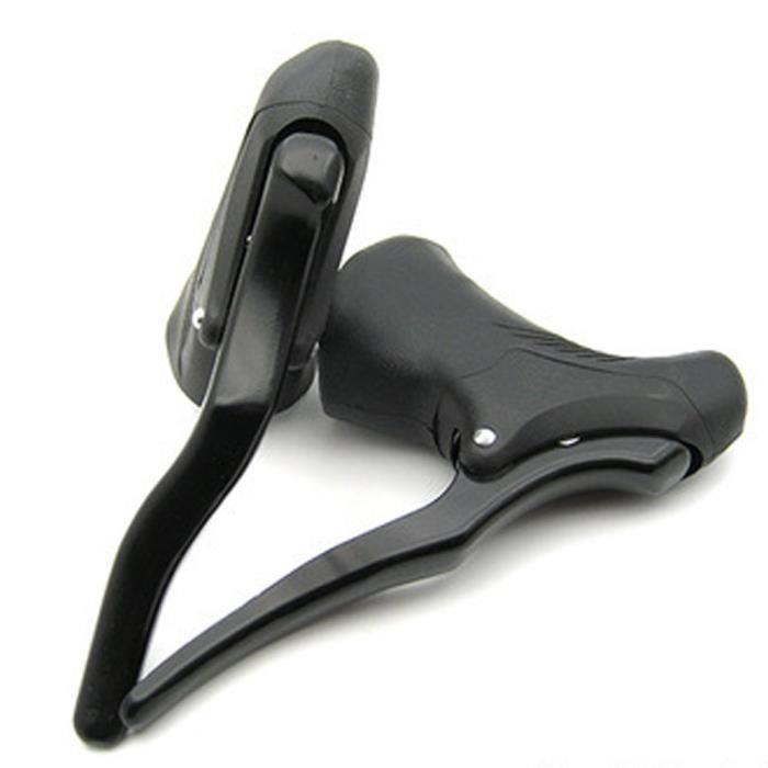Patin de frein Leviers de frein Double poign e 1 paire pour v lo de route quipement fixe Double commande Type Black