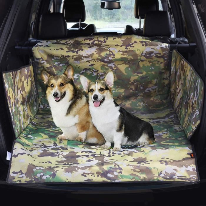 Tapis de protection pour coffre de voiture pour chiens - 4 couches -  Matelassé et durable - Imperméable - Revêtement en PVC anti,48 - Cdiscount