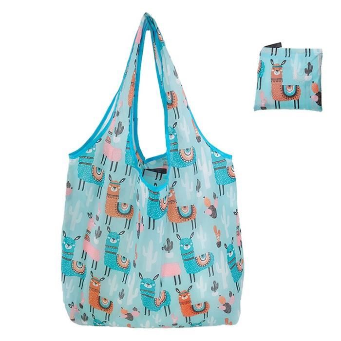Sac Shopping Réutilisable Thème Hérisson - 38x33.5 Cm, Multicolore, Neuf - Vente Pour Charité Animale