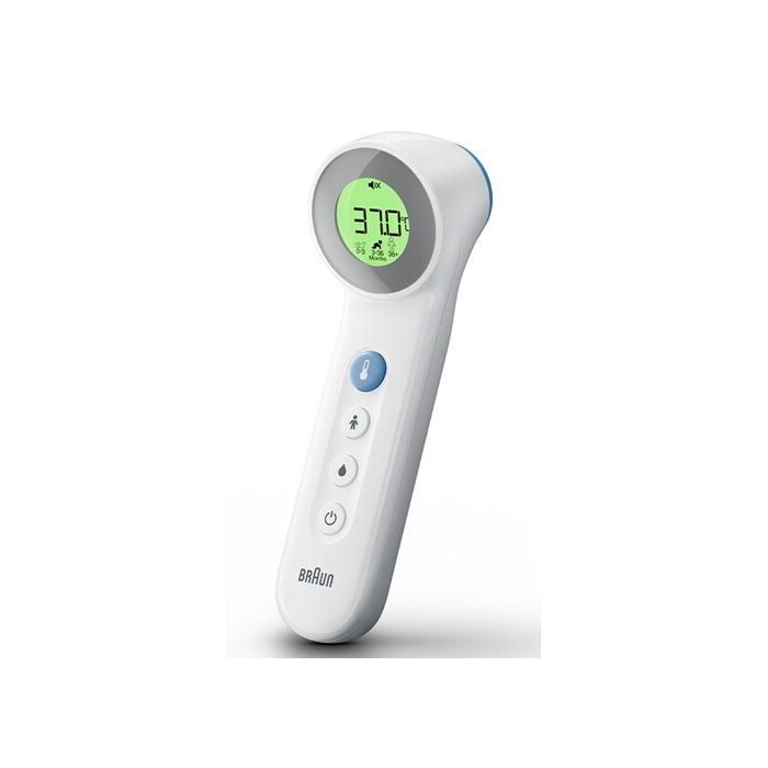 Braun Thermomètre Sans Contact Frontal Age Précision BNT400