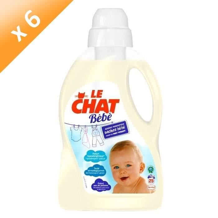 Lessive le chat promo bébé