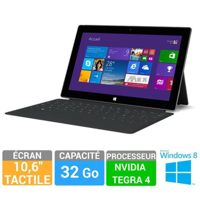 Microsoft Surface 2 32GB Tablette Tactile 10.6  N - Cdiscount Informatique