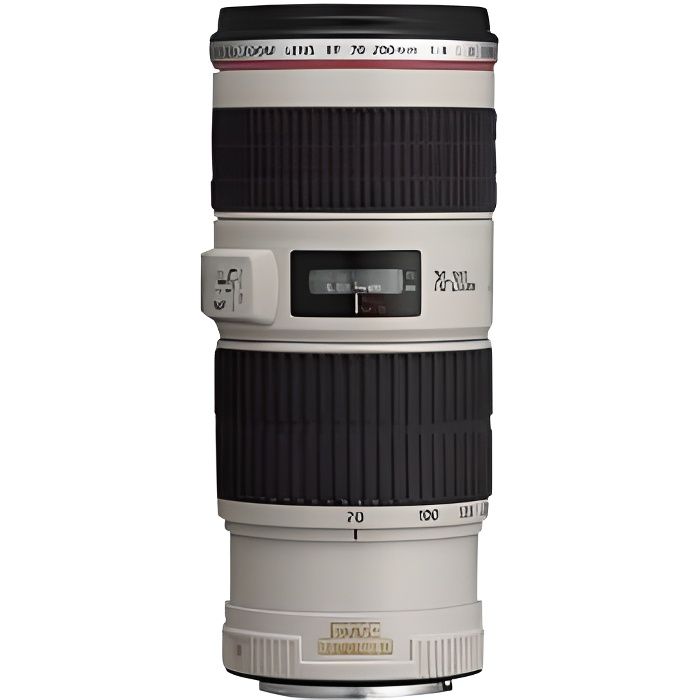 Canon EF - Téléobjectif zoom - 70 mm - 200 mm - f/4.0 L IS USM - pour SLR numérique