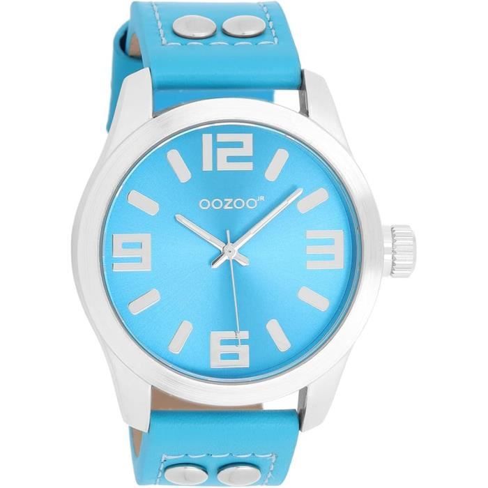 Montre Enfant Cool Time - Bracelet Nylon Rayé Mouvement Japonais