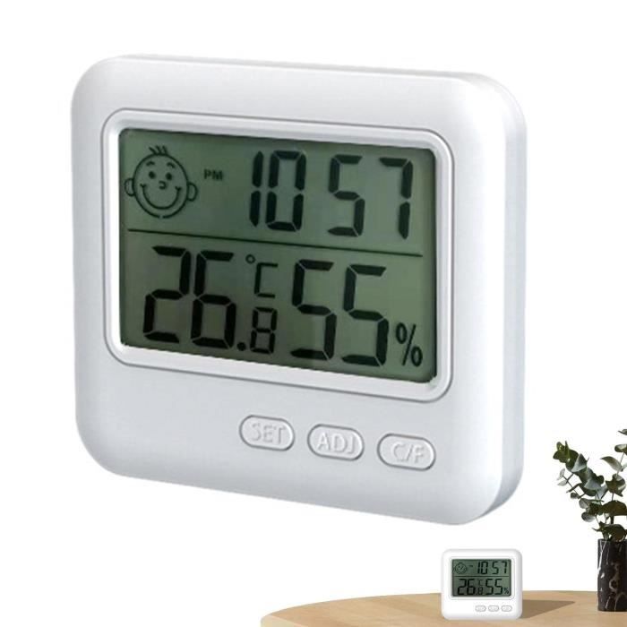 Mini Thermomètre Hygromètre,Jauge D'Hygromètre Numérique Avec Aimant | Compteur De Température