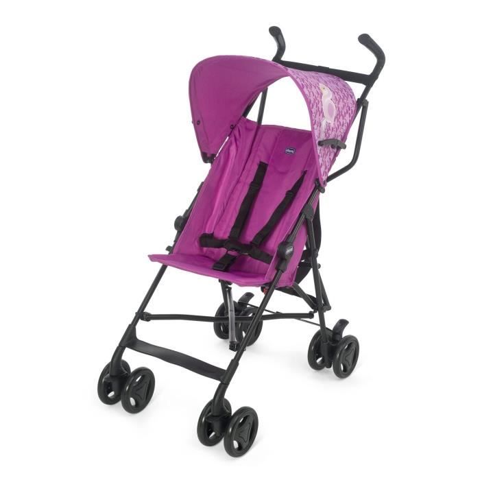 poussette rose chicco
