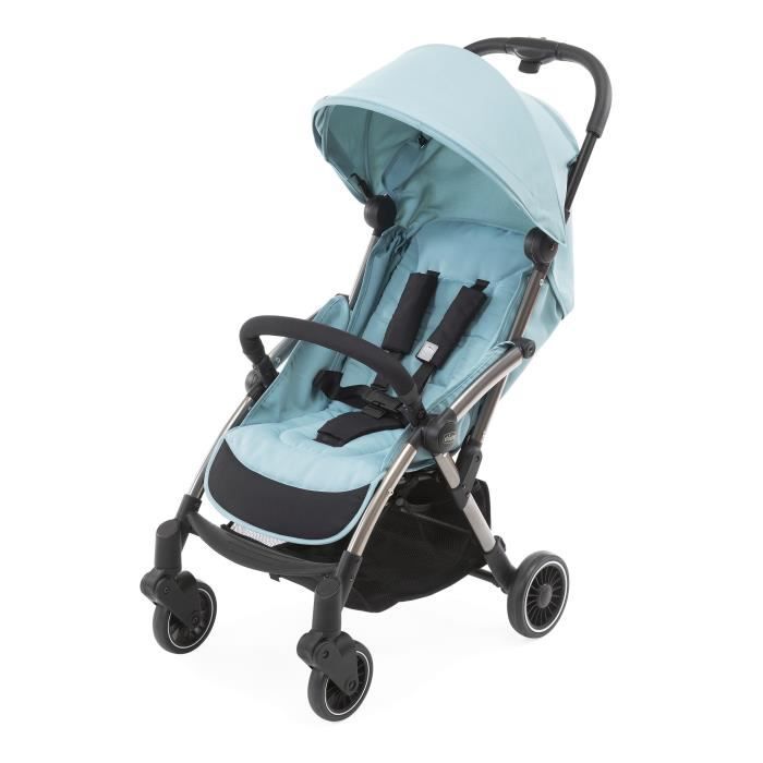 CHICCO Poussette citadine Cheerio - Dès la naissance - Jusqu'à 15kg - Pliage automatique One Touch - Hydria