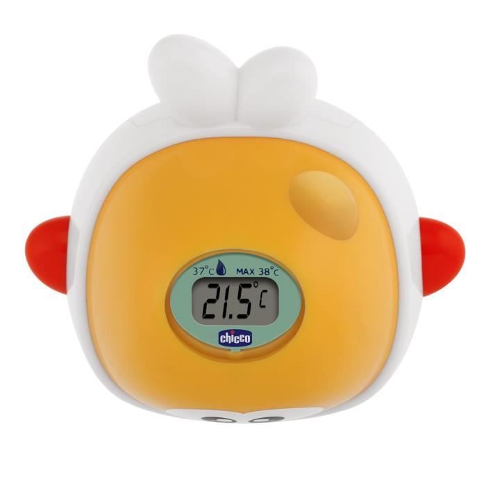 Chicco Thermometre Bain Chambre Baleine Orange Digital Achat