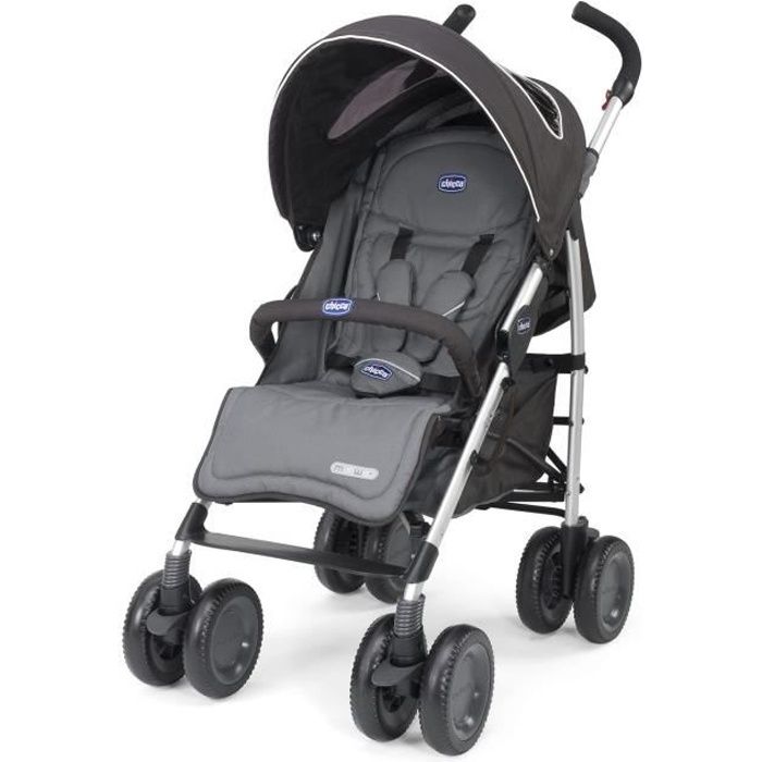 CHICCO Poussette canne Multiway Evo Black Cdiscount Pu riculture