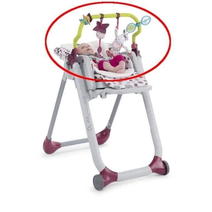 Chicco Barre De Jeu Et Coussin Reducteur Pour Chaises Hautes Polly