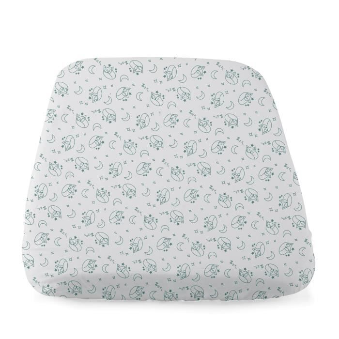 CHICCO Draps Housse Next2Me Lot de 2 - Foxy - Cdiscount Puériculture &  Eveil bébé