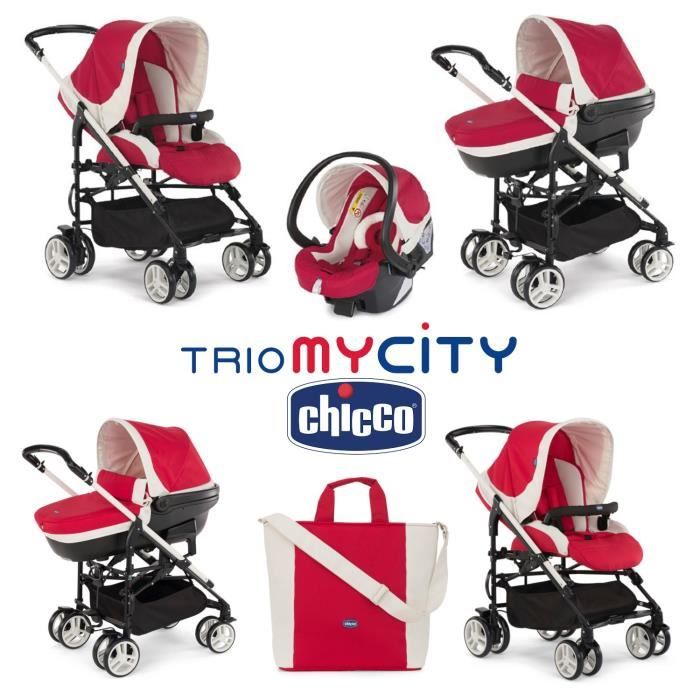 poussette chicco trio sprint pas cher